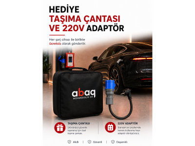 TAŞINABİLİR ELEKTRİKLİ ARAÇ ŞARJ CİHAZI
